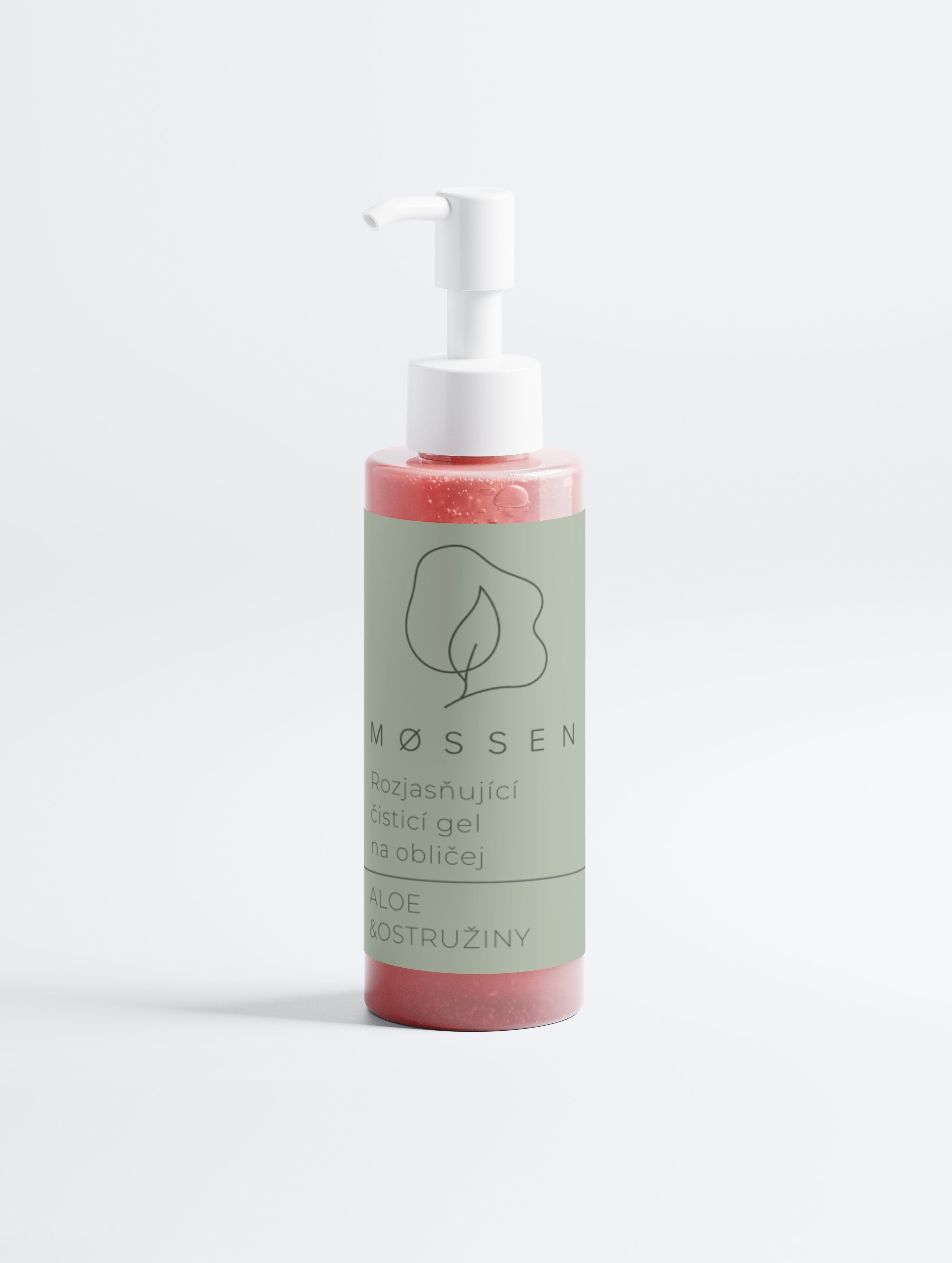 Rozjasňující čisticí gel na obličej - ALOE & Ostružina