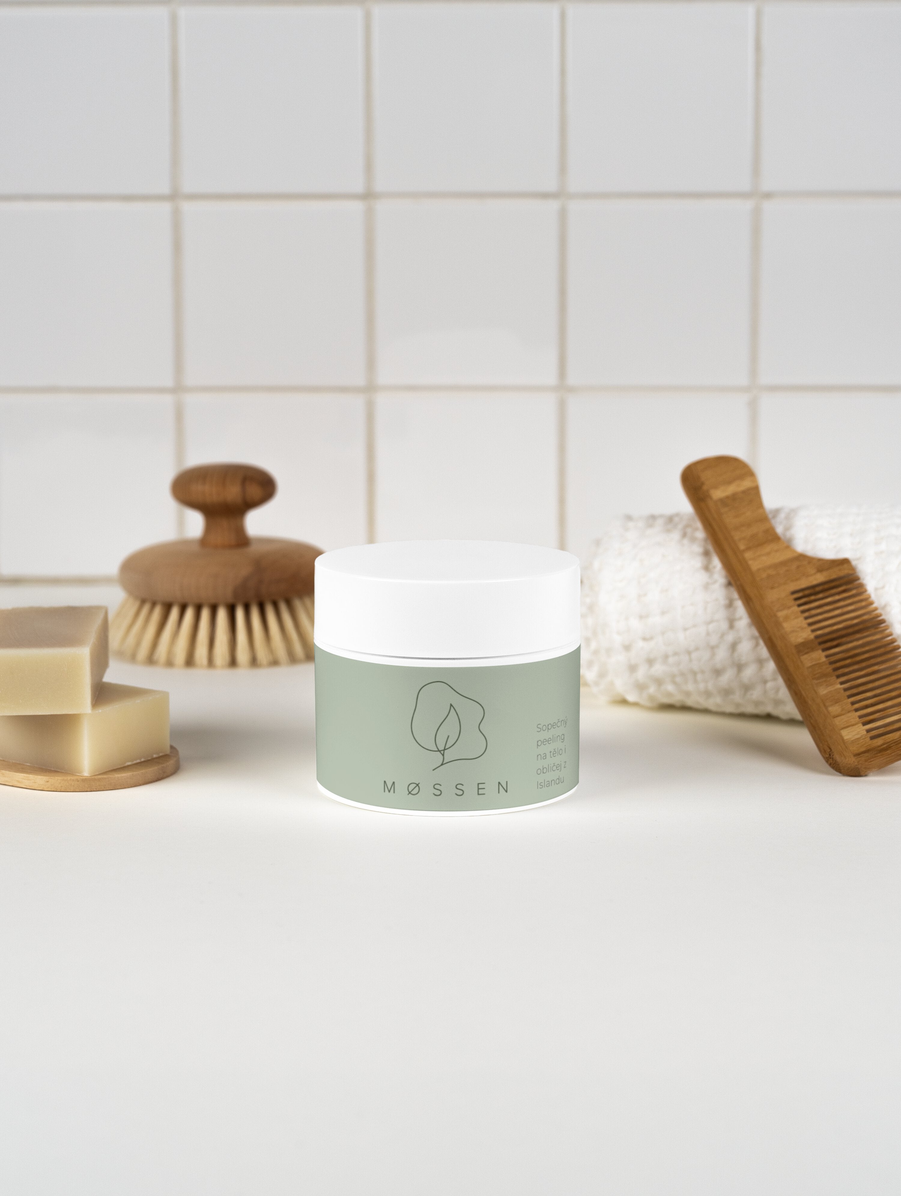 Islandský sopečný peeling a Body scrub